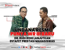 Dr. Rudi Rohi Lanjutkan Estafet Prestasi Mahasiswa