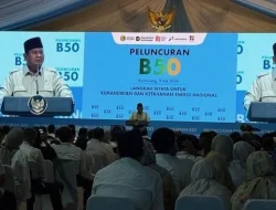 Biosolar B50 Resmi Diluncurkan, Prabowo Sebut Indonesia Negara Pertama Terapkan Mandatori B50