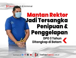 Mantan Rektor Jadi Tersangka Penipuan dan Penggelapan