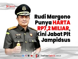 Rudi Margono Punya Harta Rp7,2 Miliar, Kini Jabat Plt Jampidsus