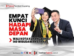 Wali Kota Kupang Bekali 140 Lulusan STIPAS dengan Empat Kunci Sukses