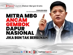 Mitra MBG Ancam Gembok Dapur Nasional Jika BGN Tak Berbenah