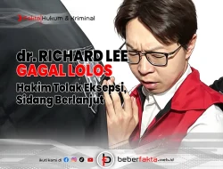dr. Richard Lee Gagal Lolos, Hakim Tolak Eksepsi, Sidang Berlanjut