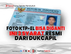 Foto KTP-el Bisa Diganti, Ini 3 Syarat Resmi dari Dukcapil