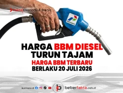 Harga BBM Terbaru Berlaku 20 Juli 2026, Diesel Turun Tajam