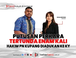 Hakim PN Kupang Diadukan ke KY, Putusan Perkara Tertunda Enam Kali