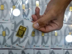 Harga Emas Antam Stabil, Hari Ini Tetap Rp2,612 Juta per Gram