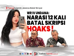 WR IV Undana Tegaskan Narasi 12 Kali Batal Skripsi Hoaks