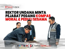 Rektor Undana Minta Pejabat Pegang Kompas Moral dan Peduli Sesama