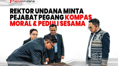 Rektor Undana Minta Pejabat Pegang Kompas Moral dan Peduli Sesama
