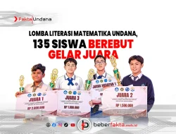 Lomba Literasi Matematika Undana, 135 Siswa Berebut Gelar Juara