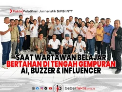 Pelatihan Jurnalistik SMSI NTT, Saat Wartawan Belajar Bertahan di Tengah Gempuran AI dan Influencer