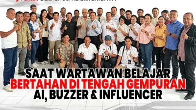 Pelatihan Jurnalistik SMSI NTT, Saat Wartawan Belajar Bertahan di Tengah Gempuran AI dan Influencer