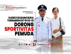 Turnamen HUT RI ke-81 di Kolbano Resmi Dibuka, 15 Tim Bertanding