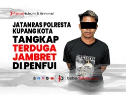 Jatanras Polresta Kupang Kota Tangkap Terduga Jambret di Penfui