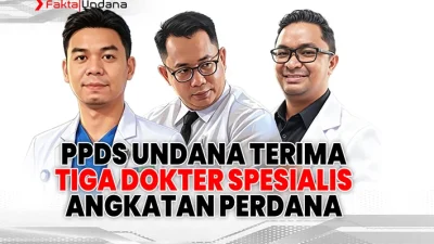 PPDS Undana Terima Tiga Dokter Spesialis Angkatan Perdana