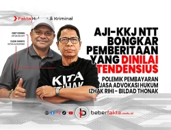 AJI-KKJ NTT Bongkar Pemberitaan yang Dinilai Tendensius, Izhak Rihi – Bildad Thonak