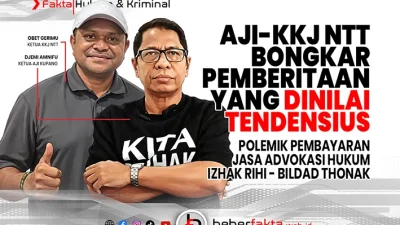 AJI-KKJ NTT Bongkar Pemberitaan yang Dinilai Tendensius, Izhak Rihi – Bildad Thonak
