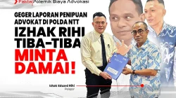 Izhak Rihi Tiba-Tiba Minta Damai