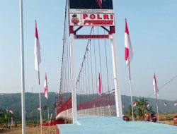 Kapolri Rampungkan 874 Jembatan Merah Putih Presisi Sambung 1.314 Desa