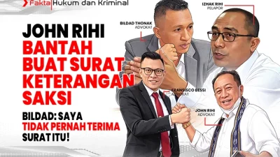 John Rihi Bantah Buat Surat Keterangan Saksi