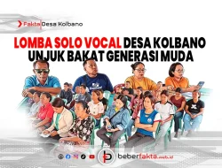 Lomba Solo Vocal Desa Kolbano Unjuk Bakat Generasi Muda