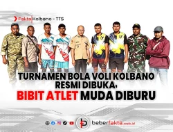 Turnamen Bola Voli Kolbano Resmi Dibuka, Bibit Atlet Muda Diburu