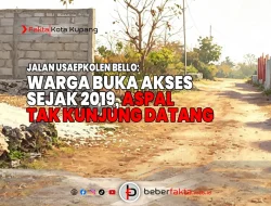 Jalan Usaepkolen Bello: Warga Buka Akses Sejak 2019, Aspal Tak Kunjung Datang