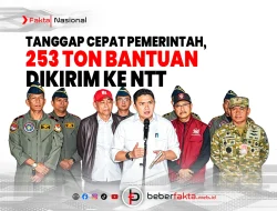 Tanggap Cepat Pemerintah, 253 Ton Bantuan Dikirim ke NTT