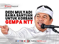 Dedi Mulyadi Bawa Bantuan untuk Korban Gempa NTT