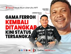Gama Ferroh Kembali Ditangkap, Jadi Tersangka Kasus Akun Lika-Liku NTT