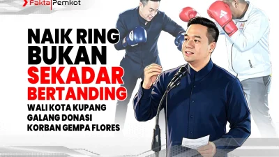 Wali Kota Kupang Naik Ring, Galang Donasi Korban Gempa Flores