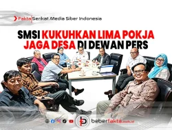 SMSI Kukuhkan Lima Pokja Jaga Desa di Dewan Pers