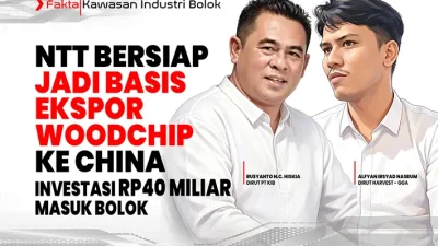 Investasi Rp40 Miliar Masuk Bolok, NTT Bersiap Jadi Basis Ekspor Woodchip ke China