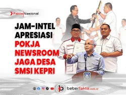 JAM-Intel Apresiasi Pokja Newsroom Jaga Desa SMSI Kepri