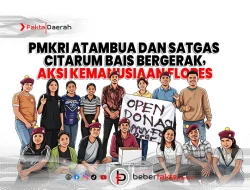 Aksi Kemanusiaan Flores! PMKRI Atambua dan Satgas Citarum BAIS Bergerak