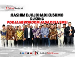 Hashim Djojohadikusumo Dukung Pokja Newsroom Jaga Desa SMSI
