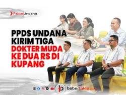 PPDS Undana Kirim Tiga Dokter Muda ke Dua RS di Kupang