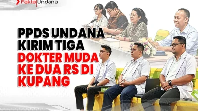 PPDS Undana Kirim Tiga Dokter Muda ke Dua RS di Kupang