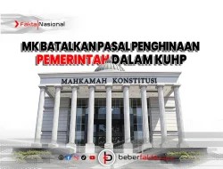 MK Batalkan Pasal Penghinaan Pemerintah dalam KUHP
