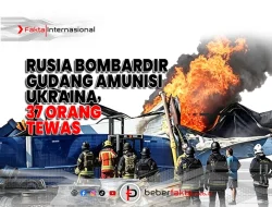 Rusia Bombardir Gudang Amunisi Ukraina, 37 Orang Tewas