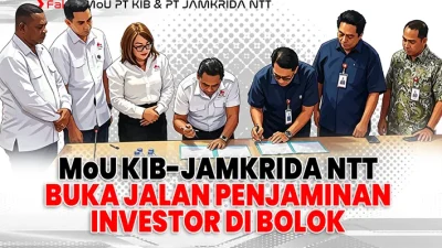 MoU KIB-JAMKRIDA NTT Buka Jalan Penjaminan Investor di Bolok
