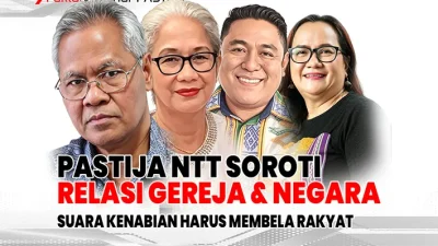 PASTIJA NTT Soroti Relasi Gereja dan Negara, Suara Kenabian Harus Membela Rakyat