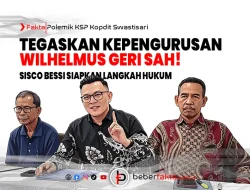 Tegaskan Kepengurusan Wilhelmus Geri Sah! Sisco Bessi Siapkan Langkah Hukum