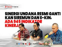 Sinergi Undana Resmi Gantikan Siremun dan E-Kin, Ada 945 Indikator Kinerja