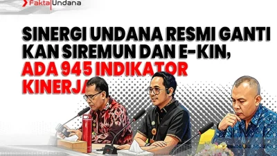 Sinergi Undana Resmi Gantikan Siremun dan E-Kin, Ada 945 Indikator Kinerja