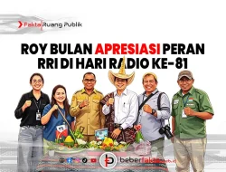 Roy Bulan Apresiasi Peran RRI di Hari Radio ke-81