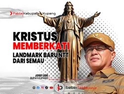 Kristus Memberkati, Landmark Baru NTT dari Semau
