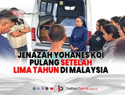 Jenazah Yohanes Koi Pulang Setelah Lima Tahun di Malaysia