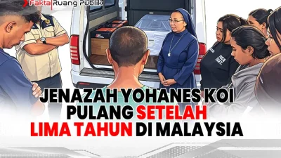 Jenazah Yohanes Koi Pulang Setelah Lima Tahun di Malaysia